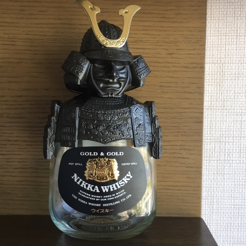 COPY - NIKKA WHISKEY BOTTLE SAMURAI